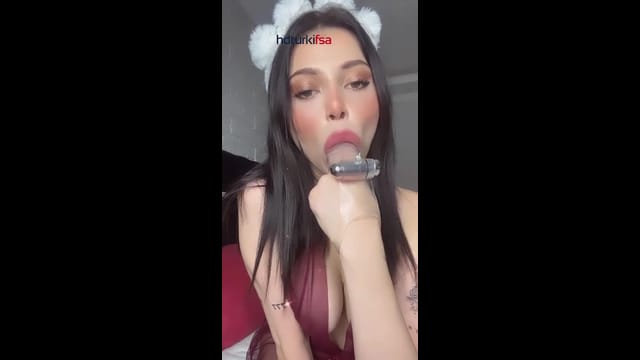 Kendine Özel Dildo Yaptırmış her dakika - Türk İfşa Videoları